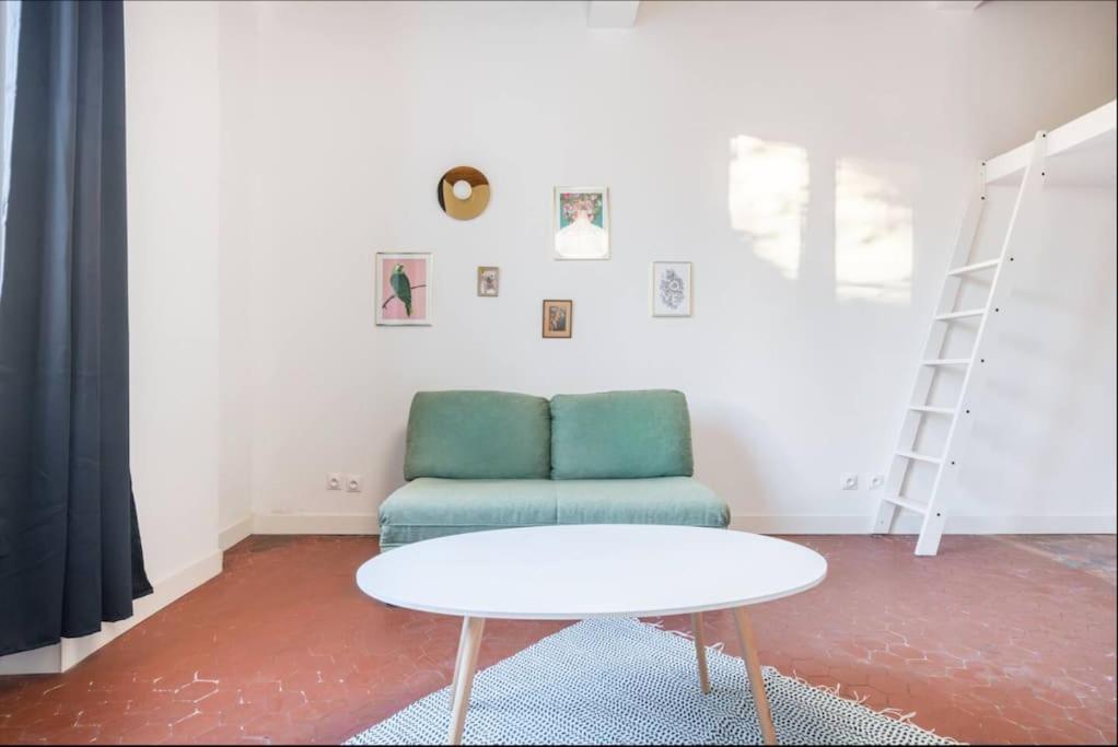 Super T2 Cosy Cours Julien 32Dam Lägenhet Marseille Exteriör bild