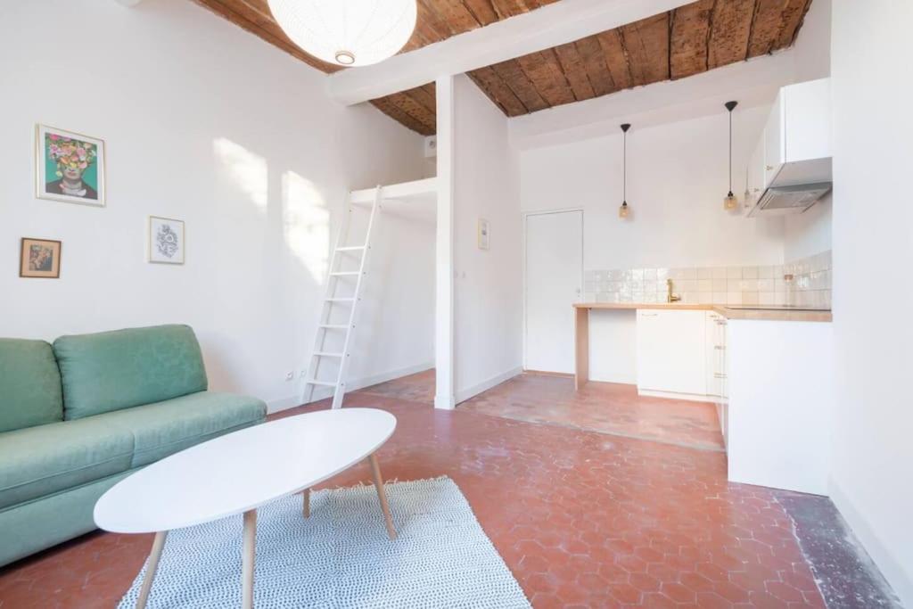 Super T2 Cosy Cours Julien 32Dam Lägenhet Marseille Exteriör bild