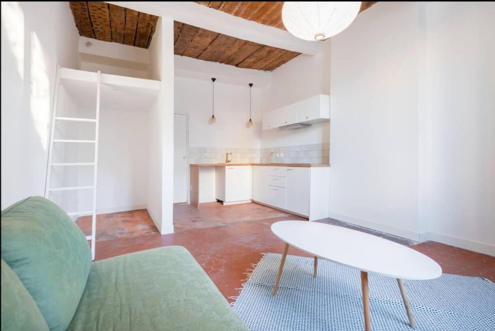 Super T2 Cosy Cours Julien 32Dam Lägenhet Marseille Exteriör bild